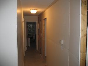 64 AFTER - new hallway to bedrooms